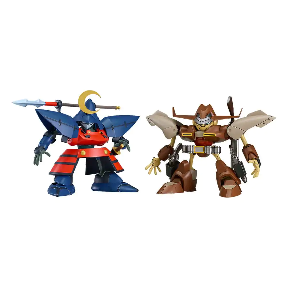 Hao Taikei Ryu Knight Moderoid Zestaw Modelu Plastikowego Seria Kolekcjonerska: 3 Hayatmaru & Delingar 10 cm zdjęcie produktu