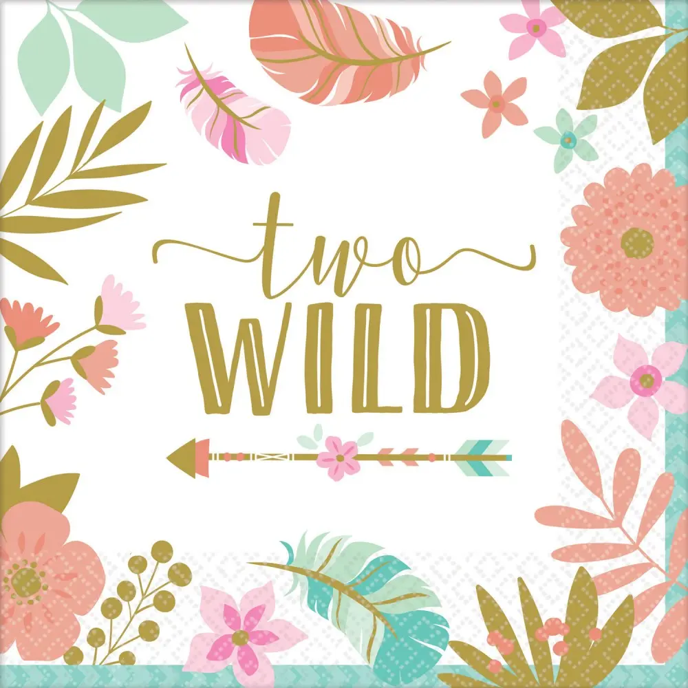 Happy Birthday Girl 2 serwetki, 16 szt., 33*33 cm zdjęcie produktu