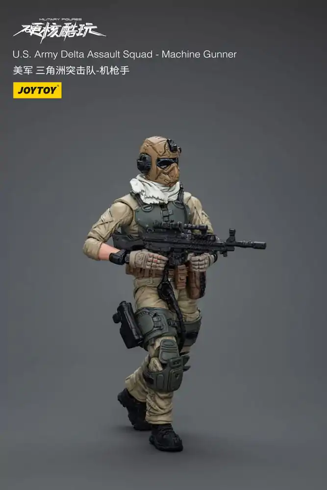 Figurka Akcji Hardcore Coldplay 1/18 U.S. Army Delta Assault Squad Machine Gunner 11 cm zdjęcie produktu