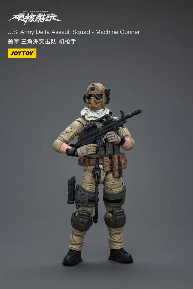 Figurka Akcji Hardcore Coldplay 1/18 U.S. Army Delta Assault Squad Machine Gunner 11 cm zdjęcie produktu