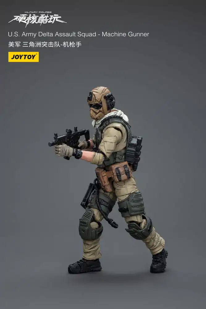 Figurka Akcji Hardcore Coldplay 1/18 U.S. Army Delta Assault Squad Machine Gunner 11 cm zdjęcie produktu