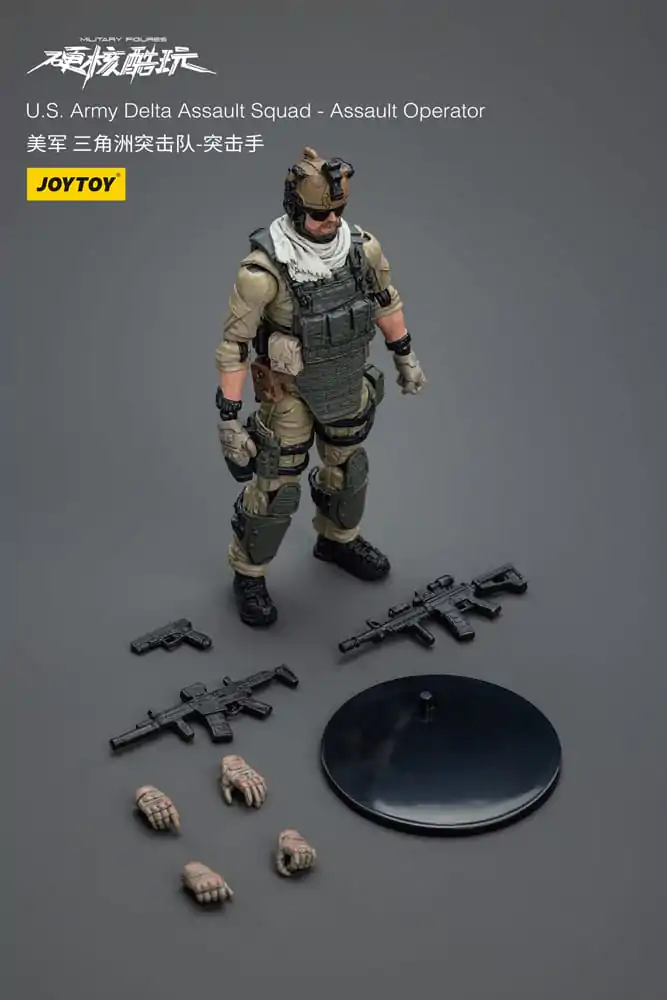 Figurka Akcji Hardcore Coldplay 1/18 U.S. Army Delta Assault Squad Operator 11 cm zdjęcie produktu
