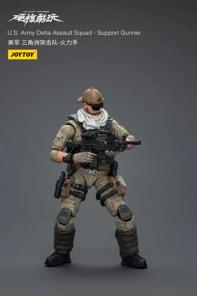 Figurka Akcji Hardcore Coldplay 1/18 U.S. Army Delta Assault Squad Support Gunner 11 cm zdjęcie produktu