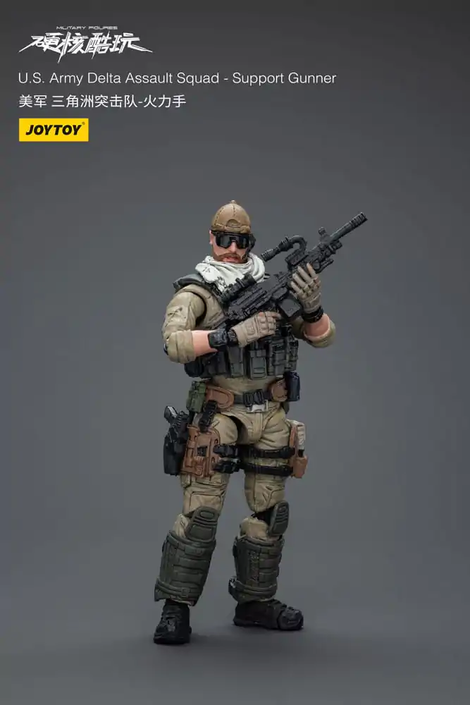 Figurka Akcji Hardcore Coldplay 1/18 U.S. Army Delta Assault Squad Support Gunner 11 cm zdjęcie produktu