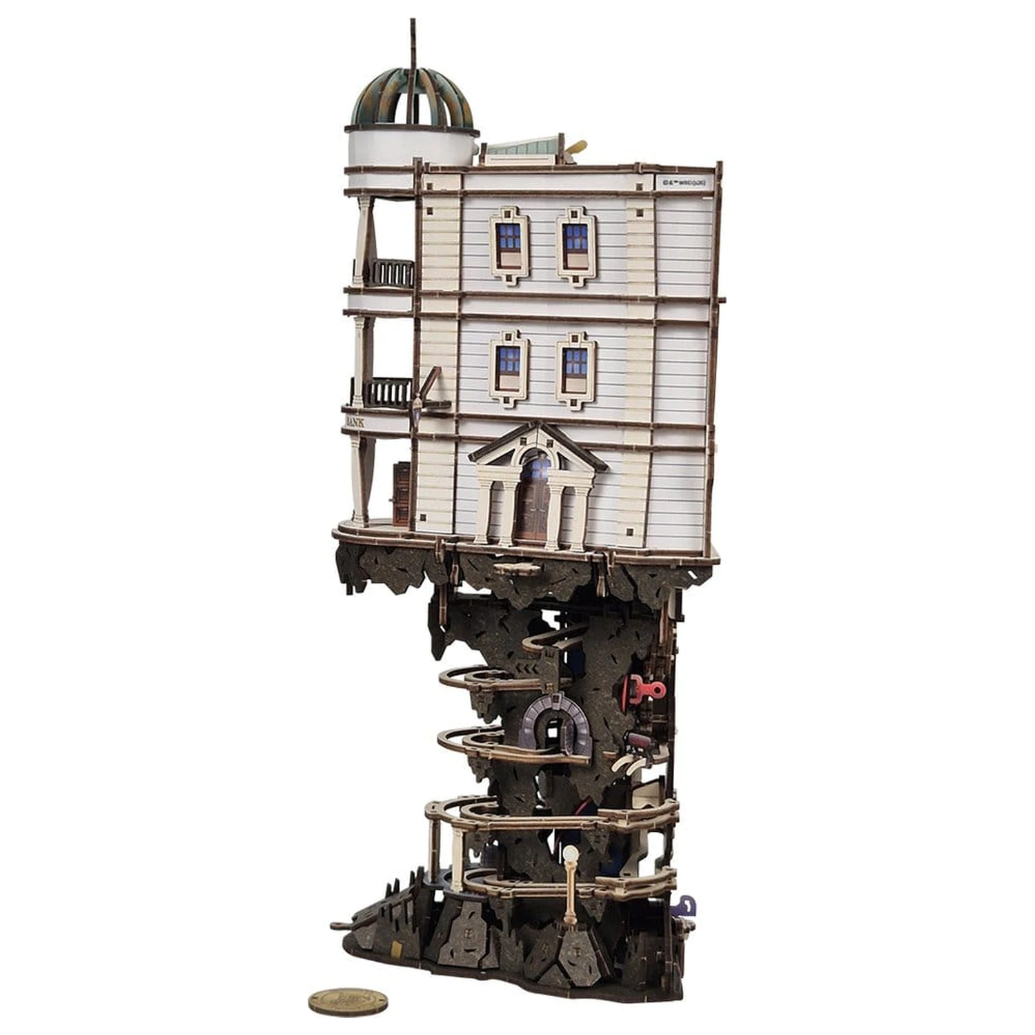Harry Potter Drewniane Puzzle 3D Tor dla Kulek Bank Gringotta zdjęcie produktu