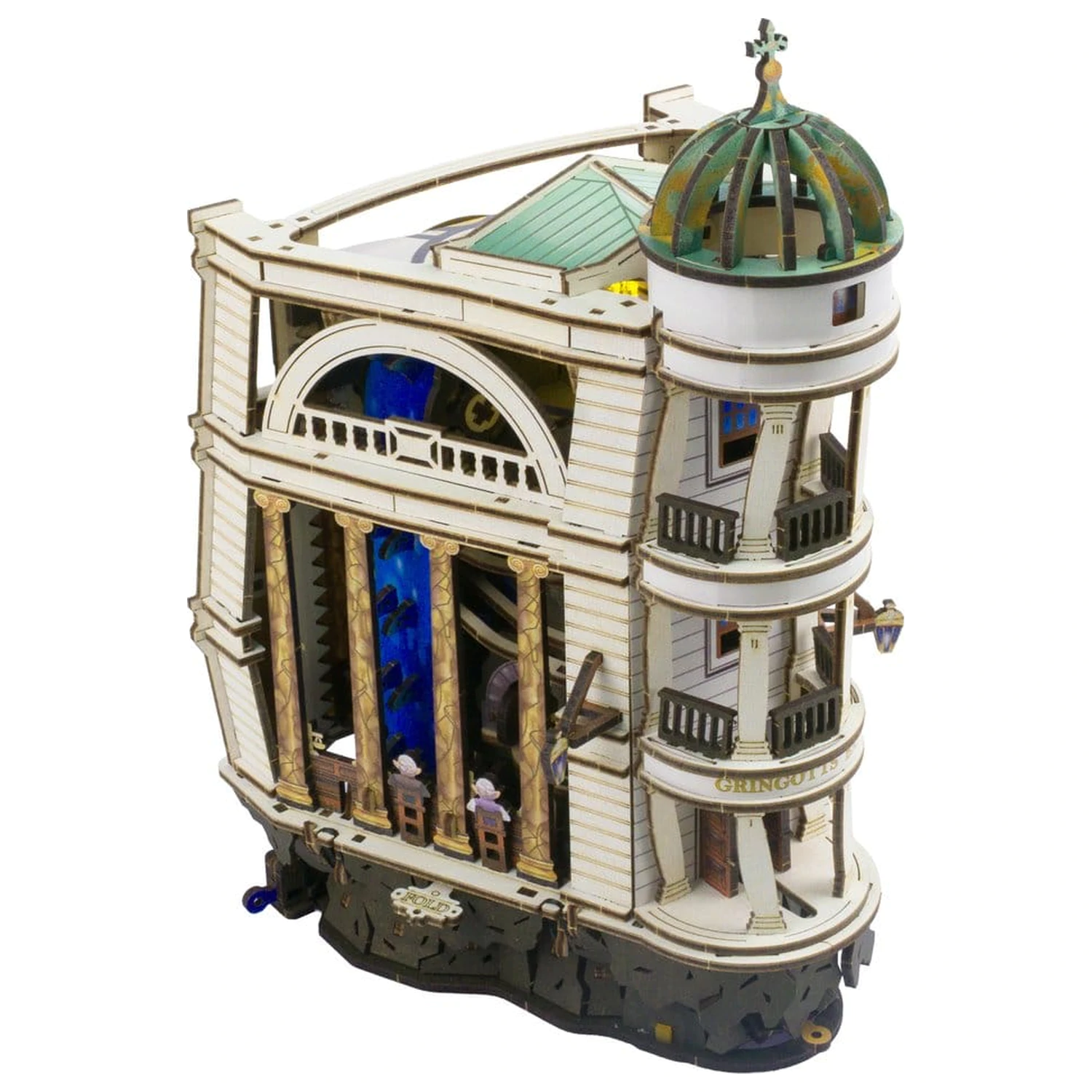 Harry Potter Drewniane Puzzle 3D Tor dla Kulek Bank Gringotta zdjęcie produktu