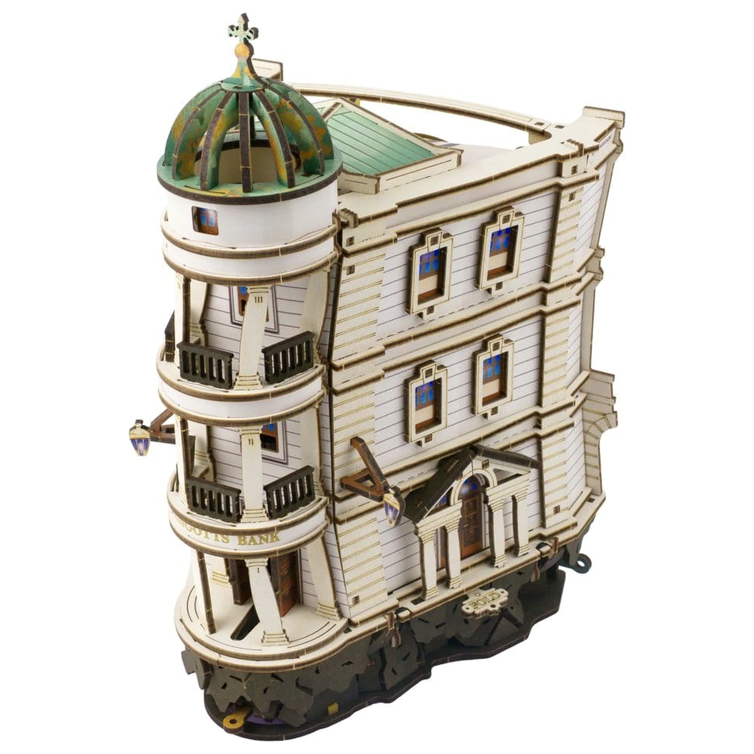 Harry Potter Drewniane Puzzle 3D Tor dla Kulek Bank Gringotta zdjęcie produktu