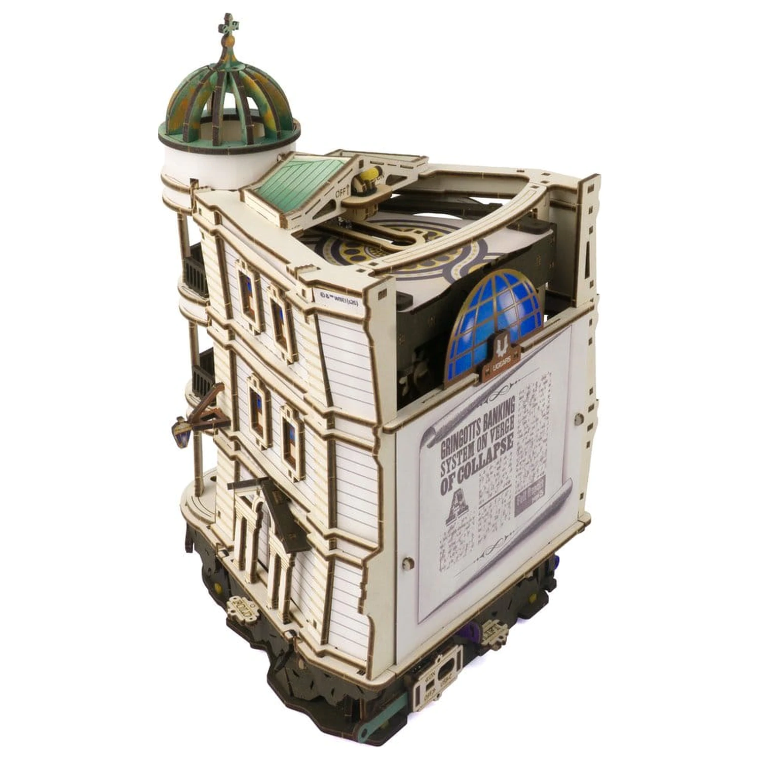 Harry Potter Drewniane Puzzle 3D Tor dla Kulek Bank Gringotta zdjęcie produktu