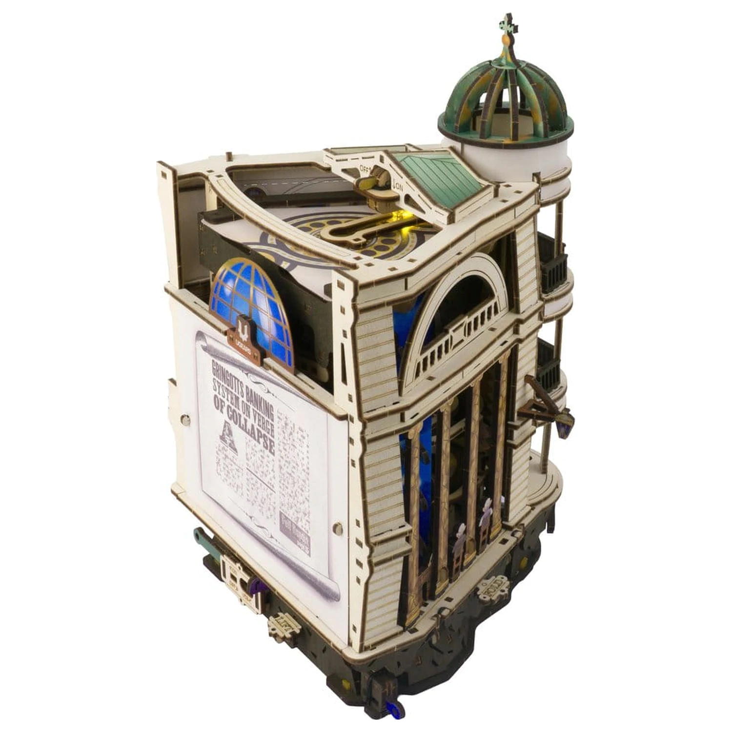 Harry Potter Drewniane Puzzle 3D Tor dla Kulek Bank Gringotta zdjęcie produktu