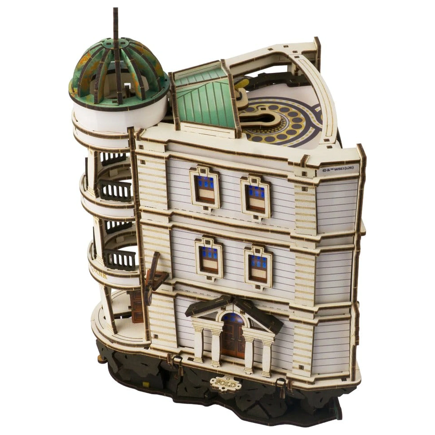 Harry Potter Drewniane Puzzle 3D Tor dla Kulek Bank Gringotta zdjęcie produktu