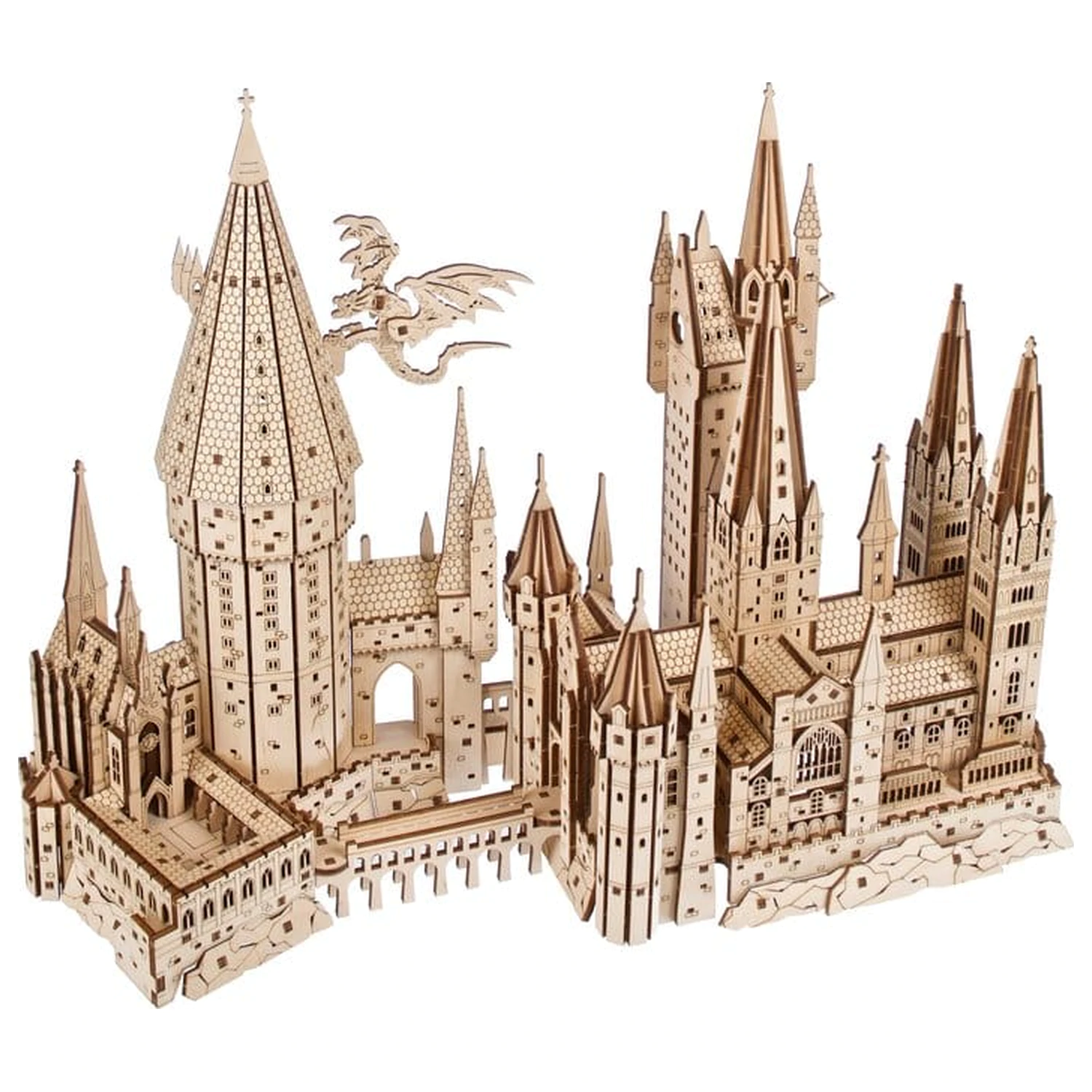 Harry Potter Drewniane puzzle 3D Zamek Hogwart zdjęcie produktu