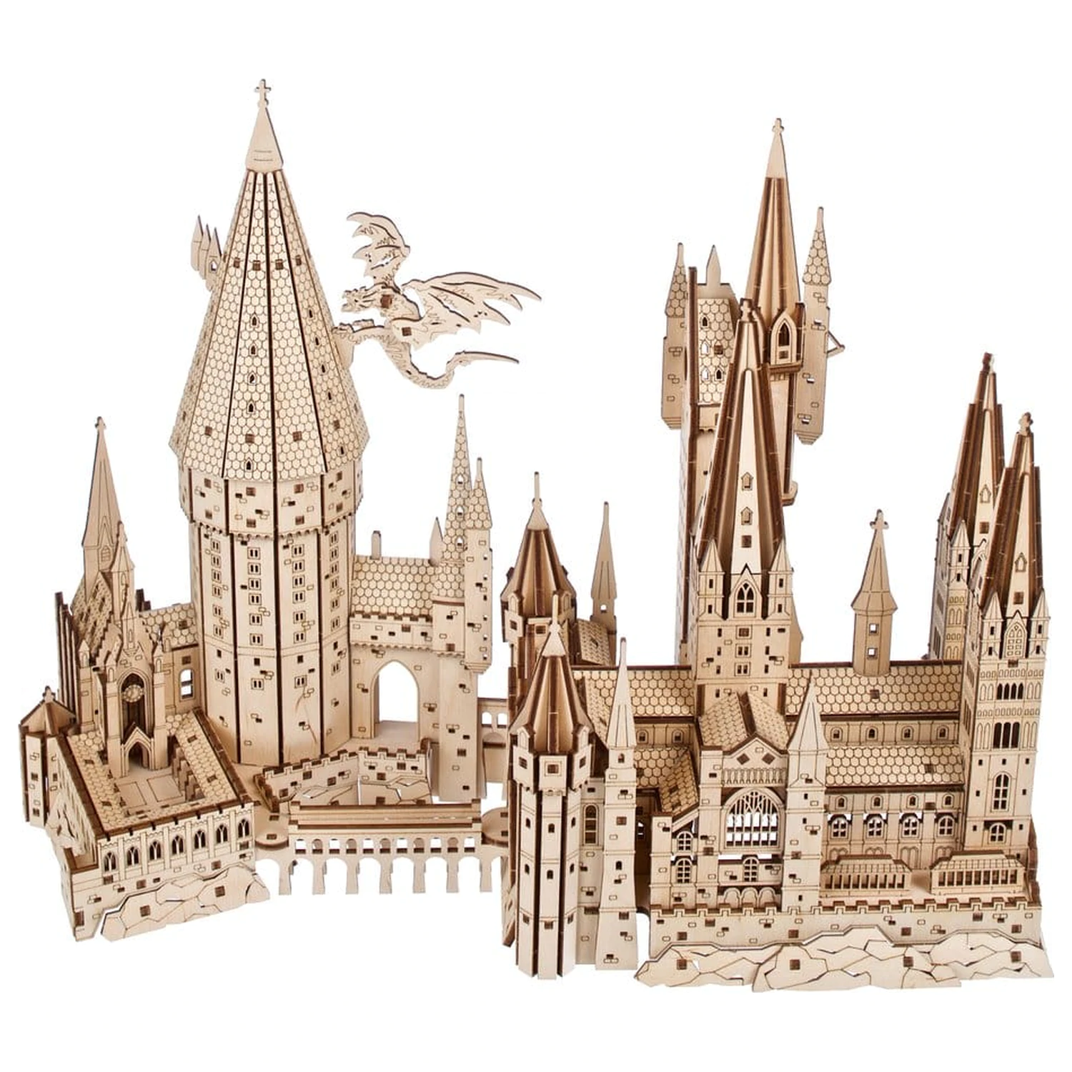 Harry Potter Drewniane puzzle 3D Zamek Hogwart zdjęcie produktu