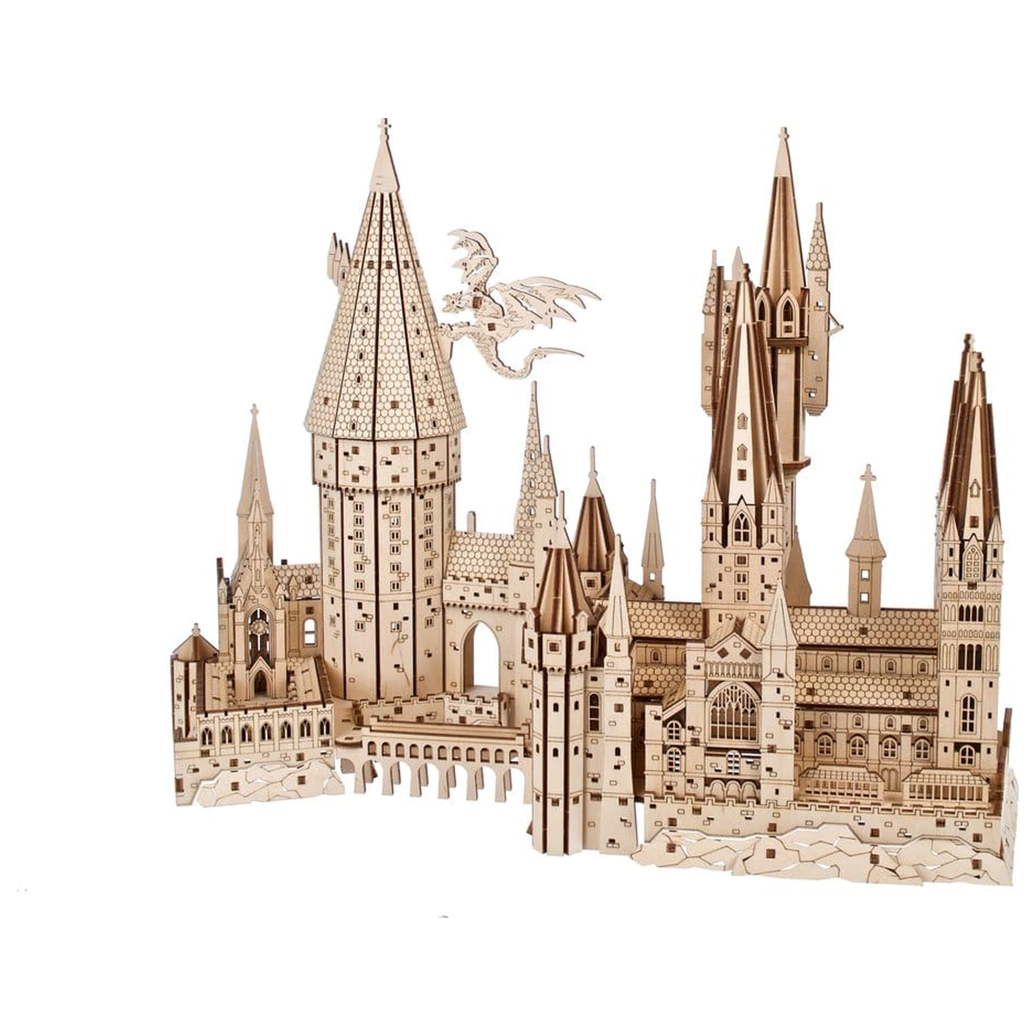 Harry Potter Drewniane puzzle 3D Zamek Hogwart zdjęcie produktu
