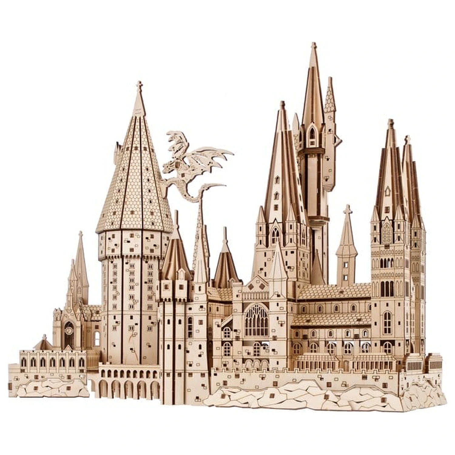 Harry Potter Drewniane puzzle 3D Zamek Hogwart zdjęcie produktu