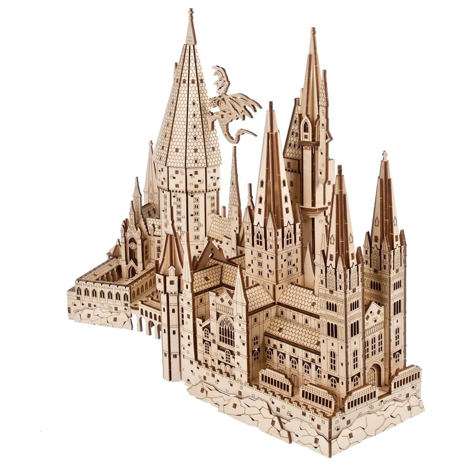 Harry Potter Drewniane puzzle 3D Zamek Hogwart zdjęcie produktu