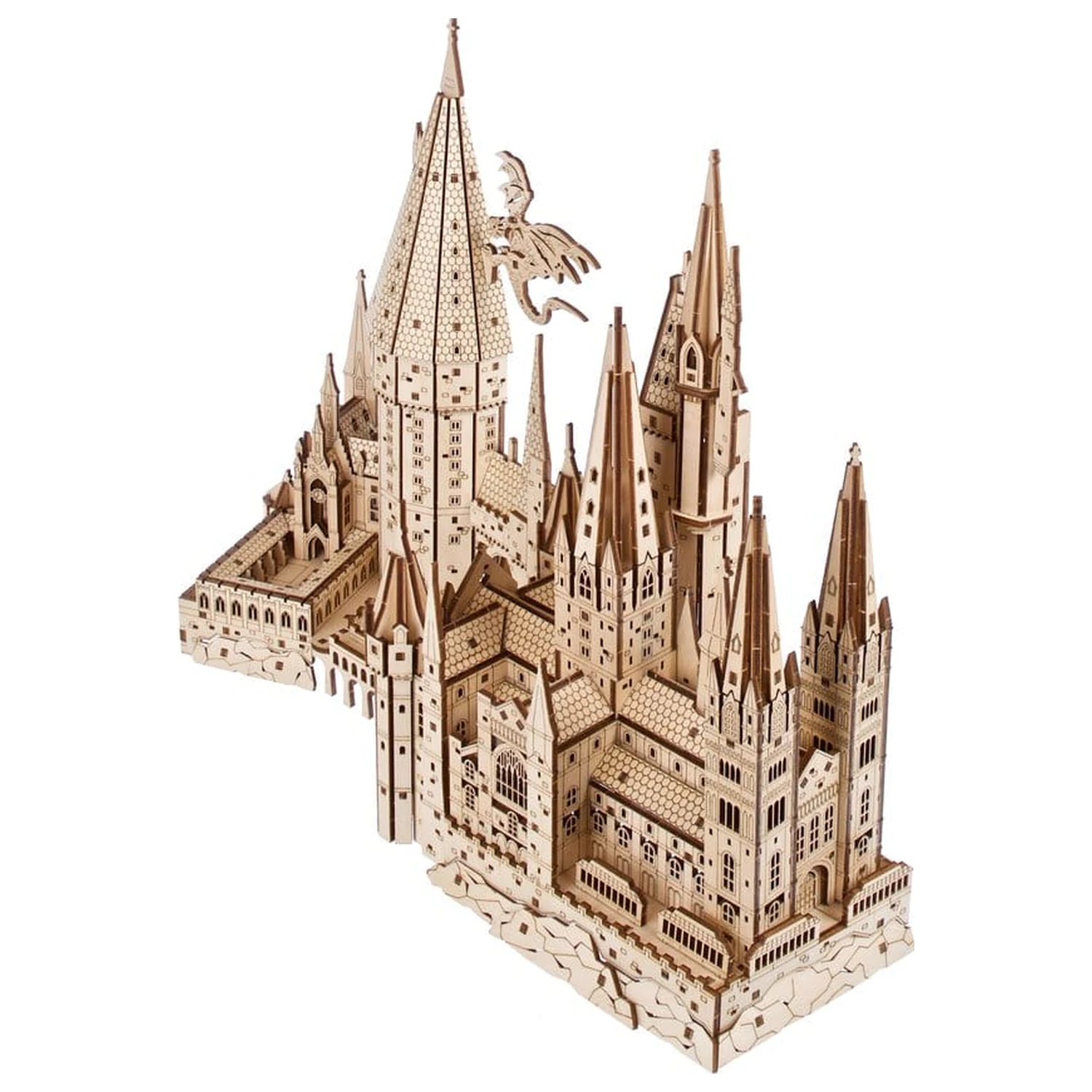 Harry Potter Drewniane puzzle 3D Zamek Hogwart zdjęcie produktu