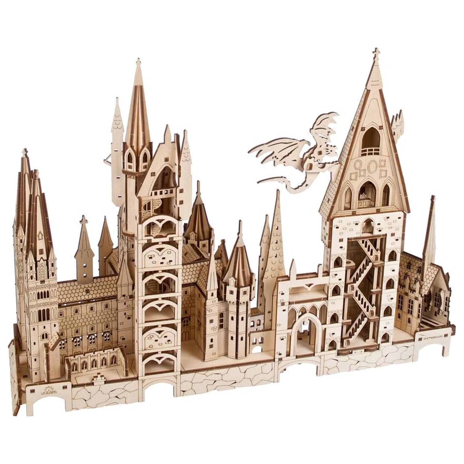 Harry Potter Drewniane puzzle 3D Zamek Hogwart zdjęcie produktu