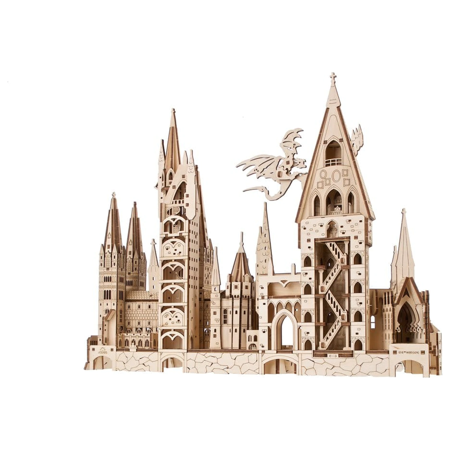 Harry Potter Drewniane puzzle 3D Zamek Hogwart zdjęcie produktu