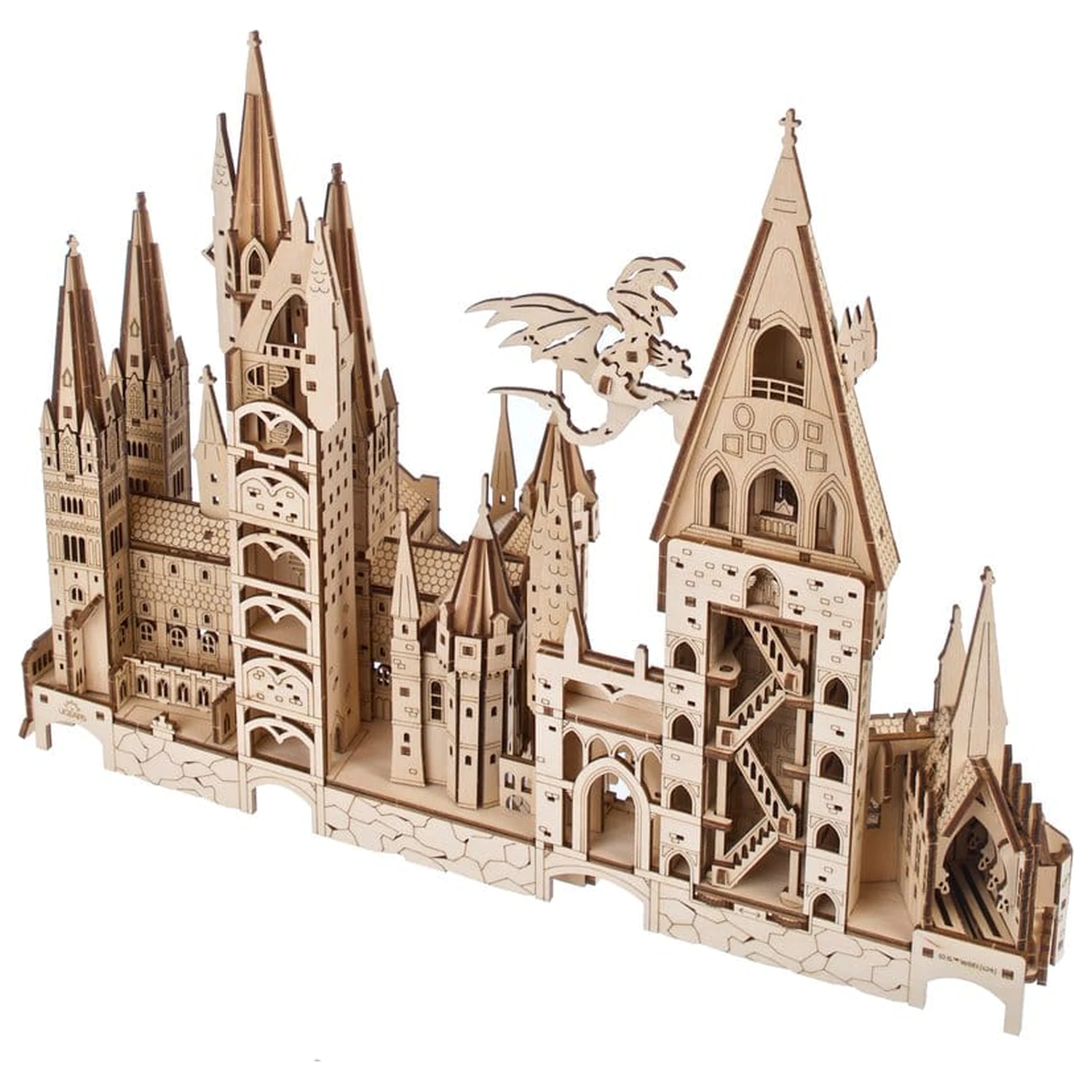 Harry Potter Drewniane puzzle 3D Zamek Hogwart zdjęcie produktu