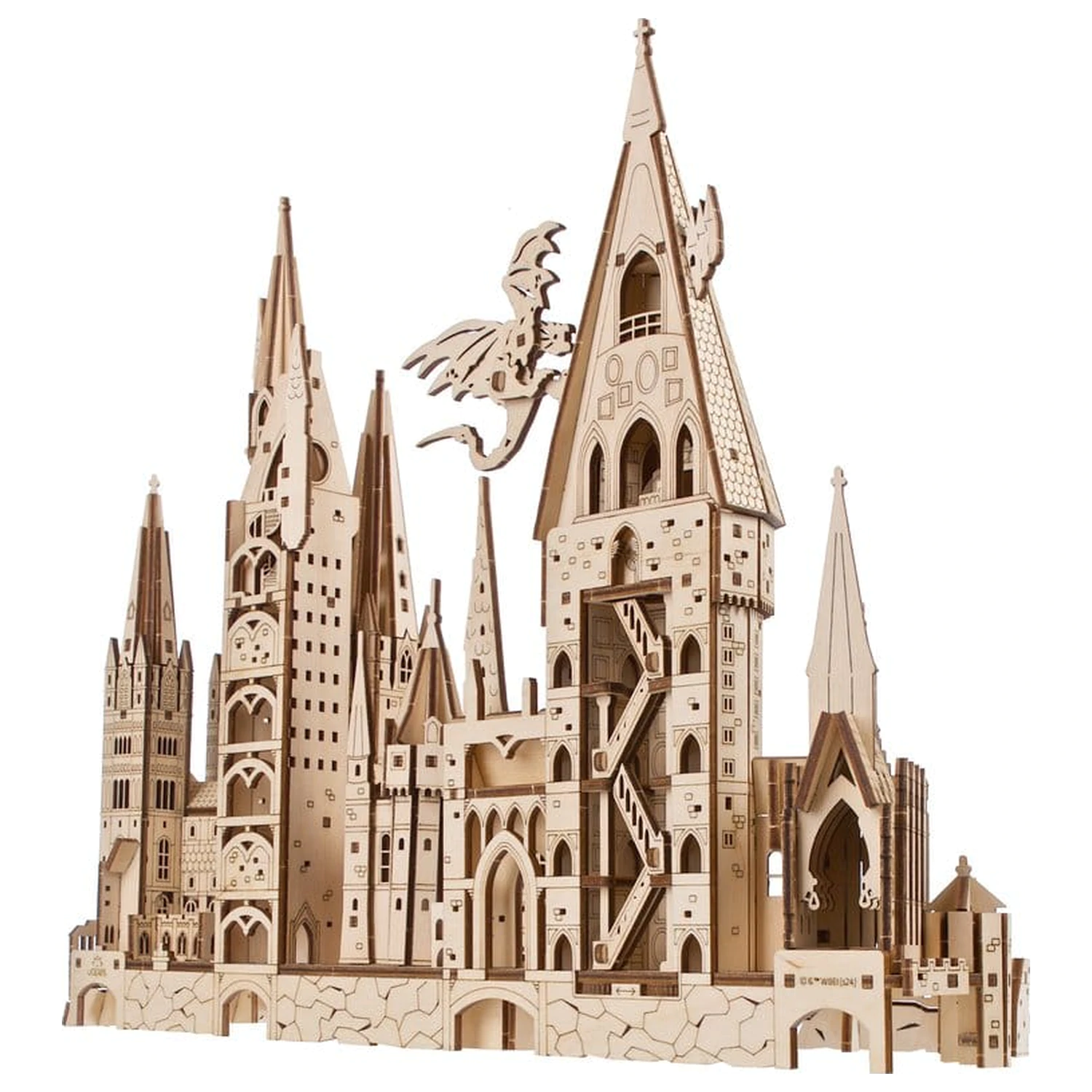 Harry Potter Drewniane puzzle 3D Zamek Hogwart zdjęcie produktu