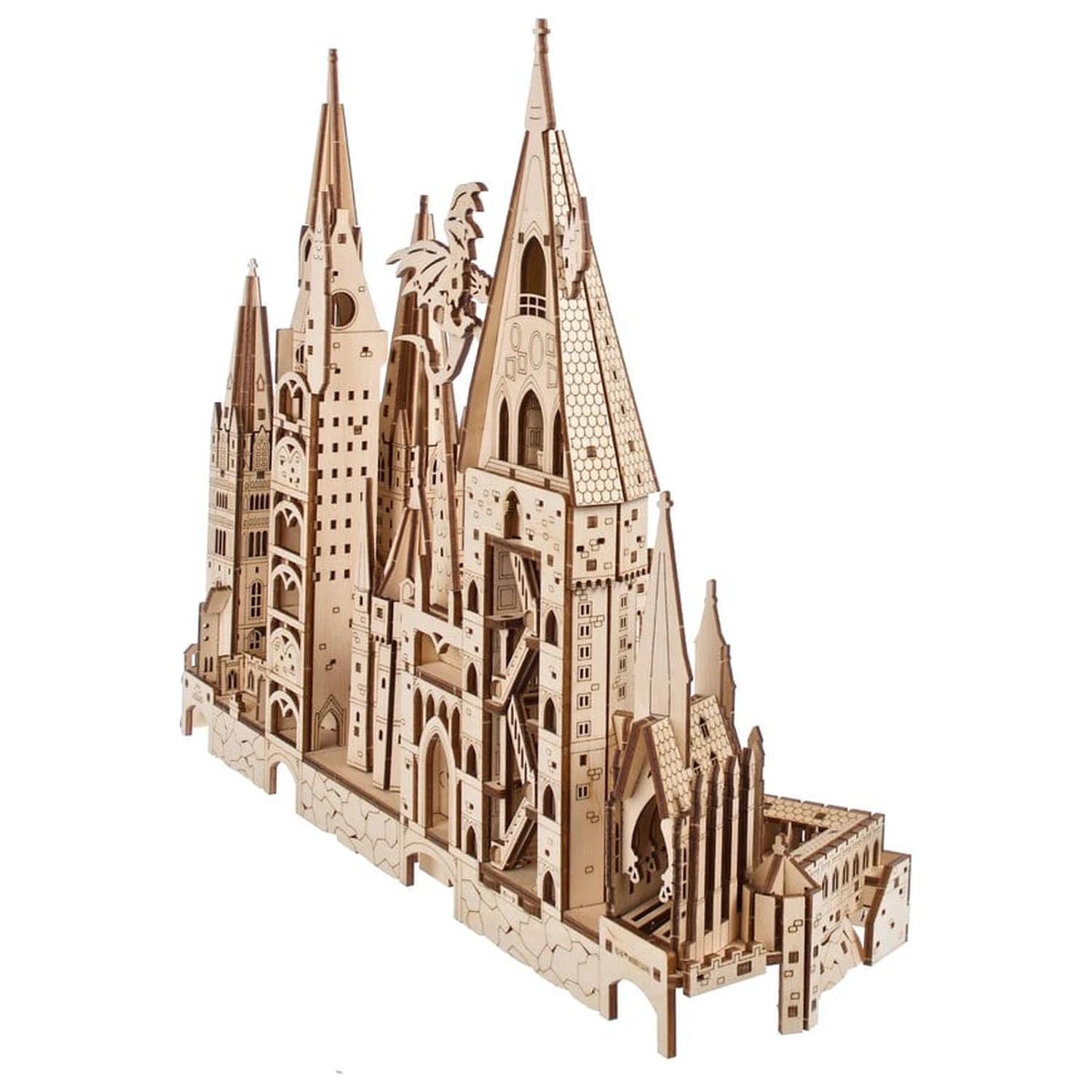Harry Potter Drewniane puzzle 3D Zamek Hogwart zdjęcie produktu
