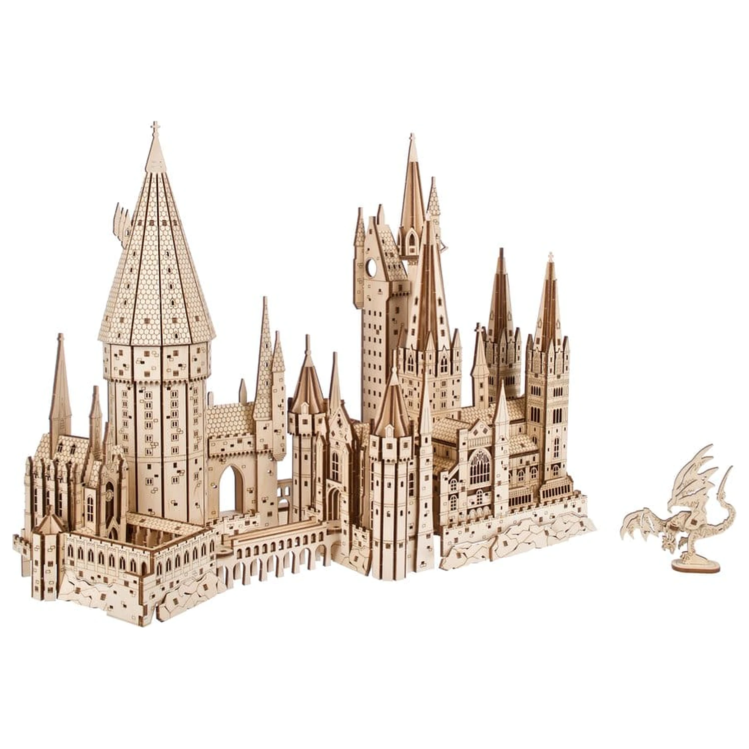 Harry Potter Drewniane puzzle 3D Zamek Hogwart zdjęcie produktu