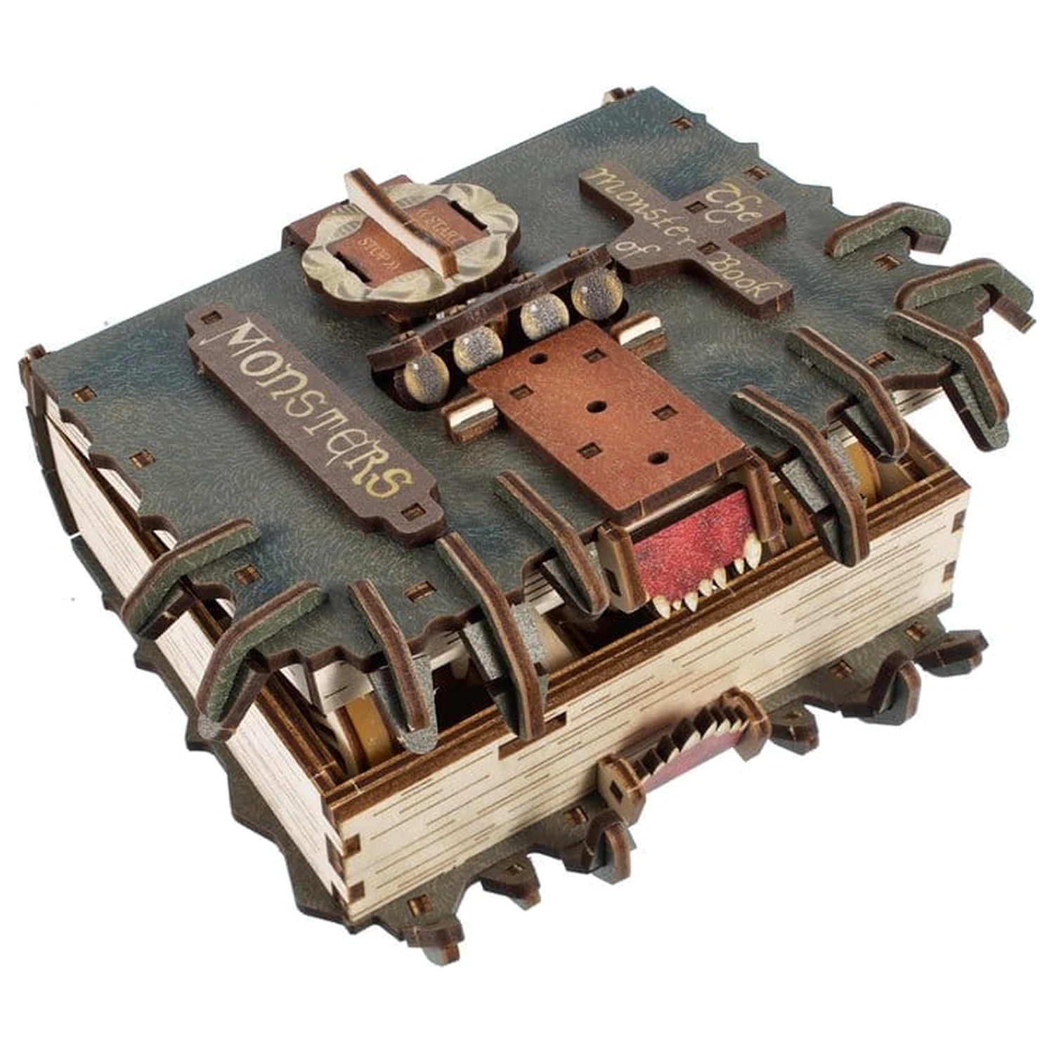 Harry Potter 3D Drewniane Puzzle The Monster Book of Monsters zdjęcie produktu