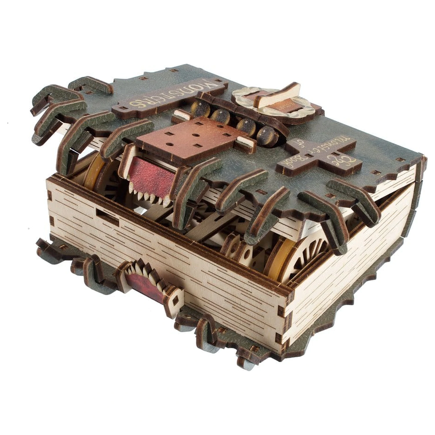 Harry Potter 3D Drewniane Puzzle The Monster Book of Monsters zdjęcie produktu