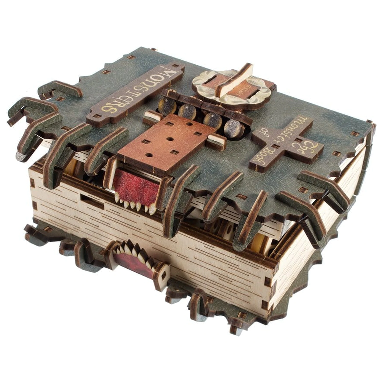Harry Potter 3D Drewniane Puzzle The Monster Book of Monsters zdjęcie produktu
