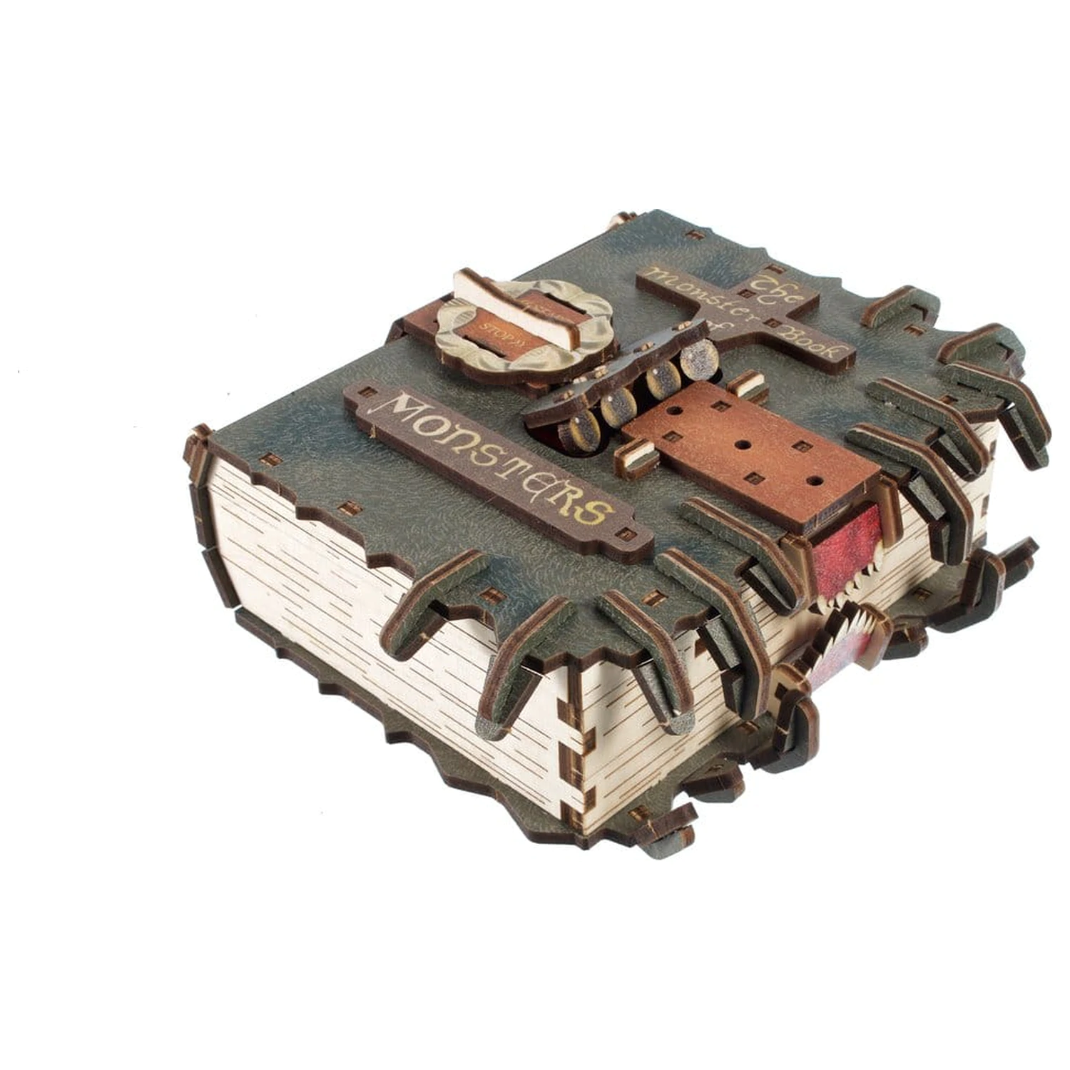 Harry Potter 3D Drewniane Puzzle The Monster Book of Monsters zdjęcie produktu
