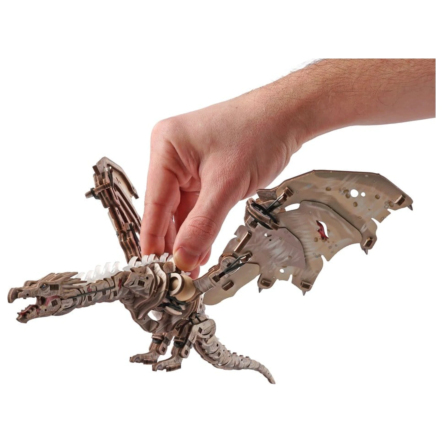 Harry Potter drewniane Puzzle 3D Ukrainian Ironbelly Dragon zdjęcie produktu