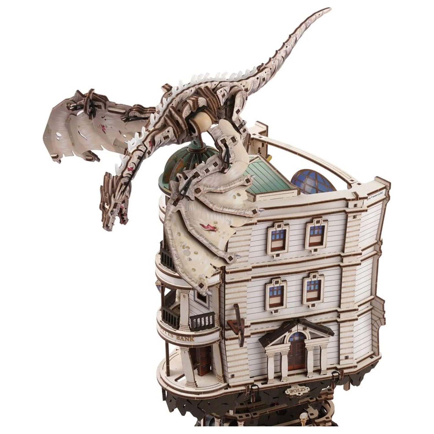 Harry Potter drewniane Puzzle 3D Ukrainian Ironbelly Dragon zdjęcie produktu