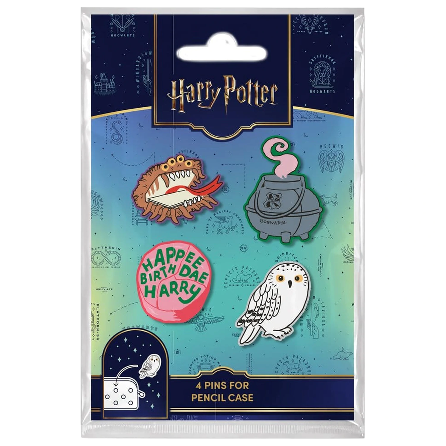Harry Potter Zestaw 4 przypinek zdjęcie produktu