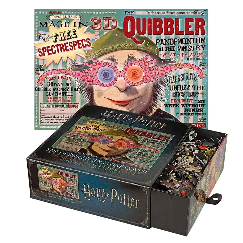 Harry Potter Jigsaw Puzzle Okładka magazynu The Quibbler zdjęcie produktu
