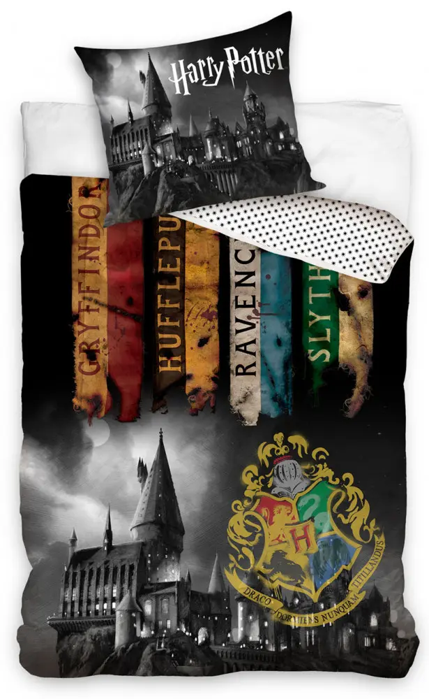 Harry Potter Poszwa na kołdrę 140x200cm, Poszewka na poduszkę 70x90cm zdjęcie produktu