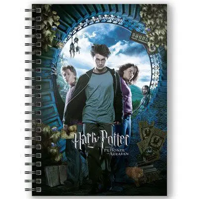 Harry Potter Notebook z Efektem 3D Harry Potter i Więzień Azkabanu zdjęcie produktu