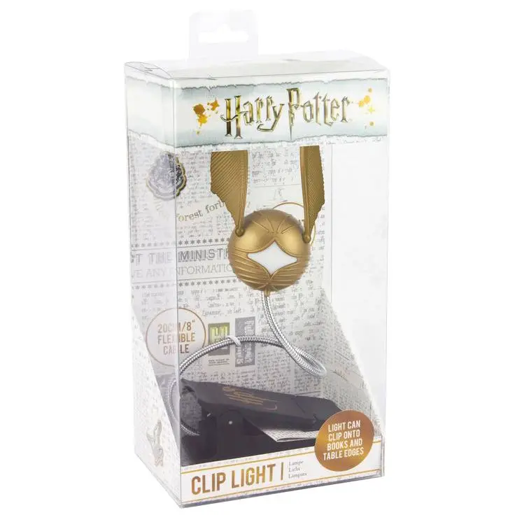 Lampka biurkowa Harry Potter Golden Snitch flexo zdjęcie produktu