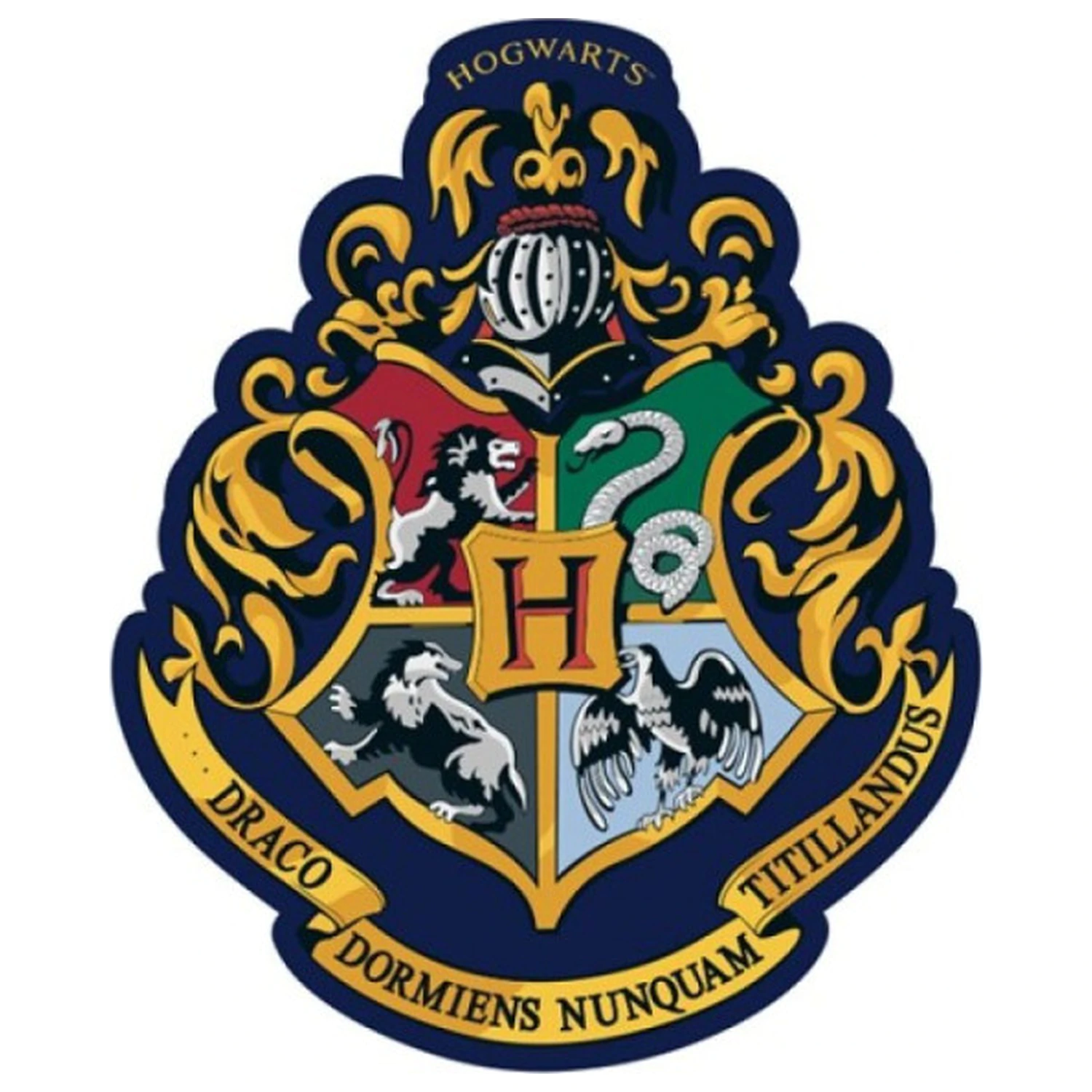 Harry Potter Poduszka dekoracyjna w kształcie herbu, poduszka ozdobna zdjęcie produktu
