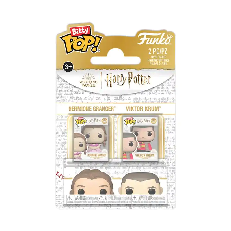 Harry Potter Bitty Funko POP! Winylowa Figurka Zestaw 2 Figurek: Hermiona i Krum zdjęcie produktu