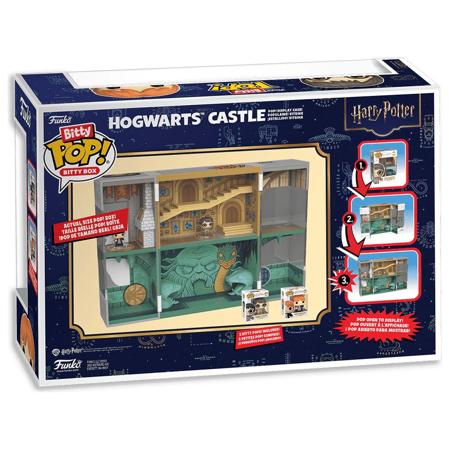 Harry Potter Funko Bitty POP! Boxes Figurka winylowa Zamek Hogwart zdjęcie produktu