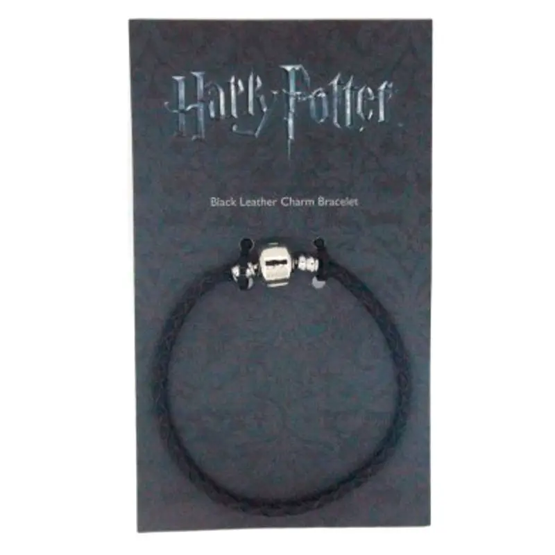 Skórzana bransoletka z zawieszką modułową Slider Charm Harry Potter rozmiar XL zdjęcie produktu