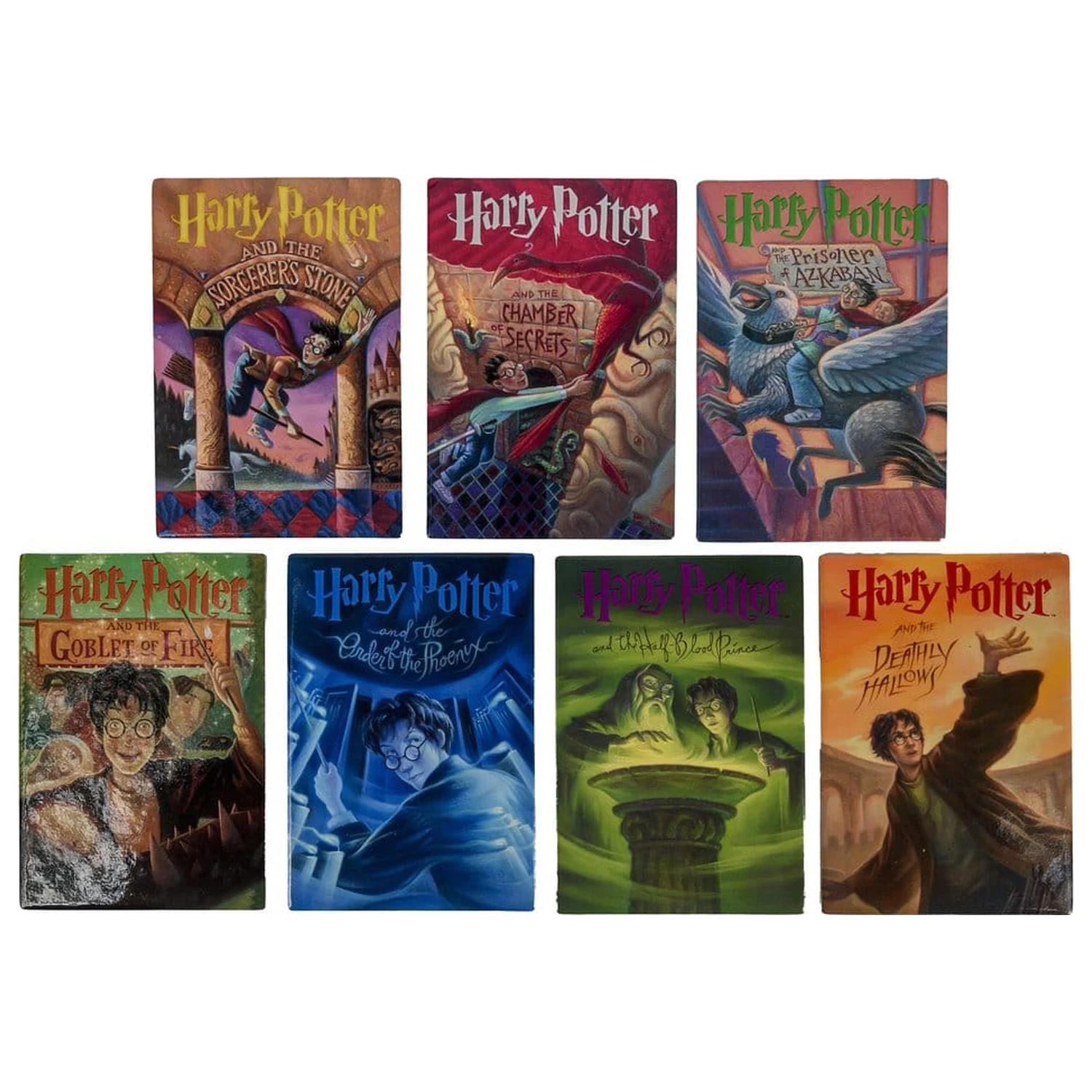 Harry Potter Coasters Book Inspired (zestaw 7 sztuk) zdjęcie produktu