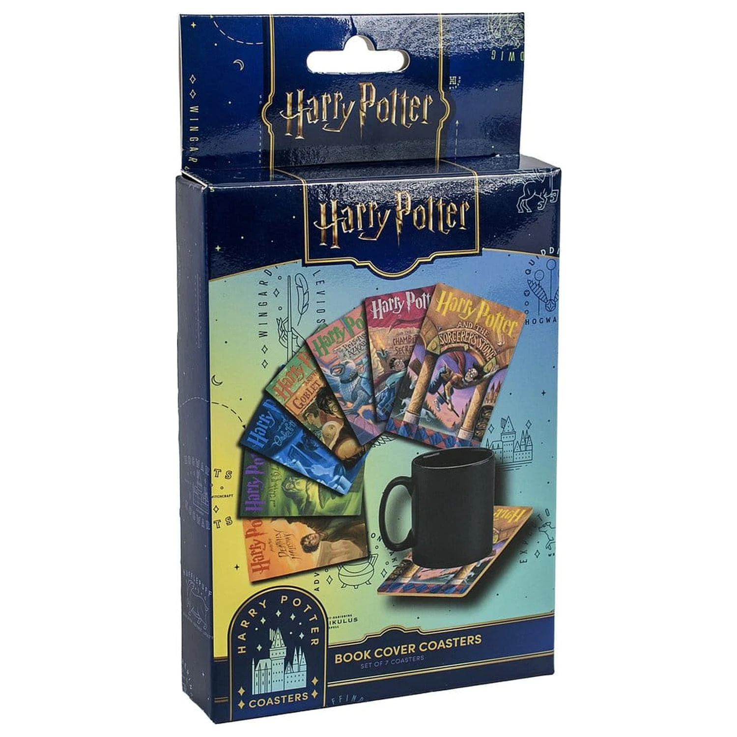 Harry Potter Coasters Book Inspired (zestaw 7 sztuk) zdjęcie produktu