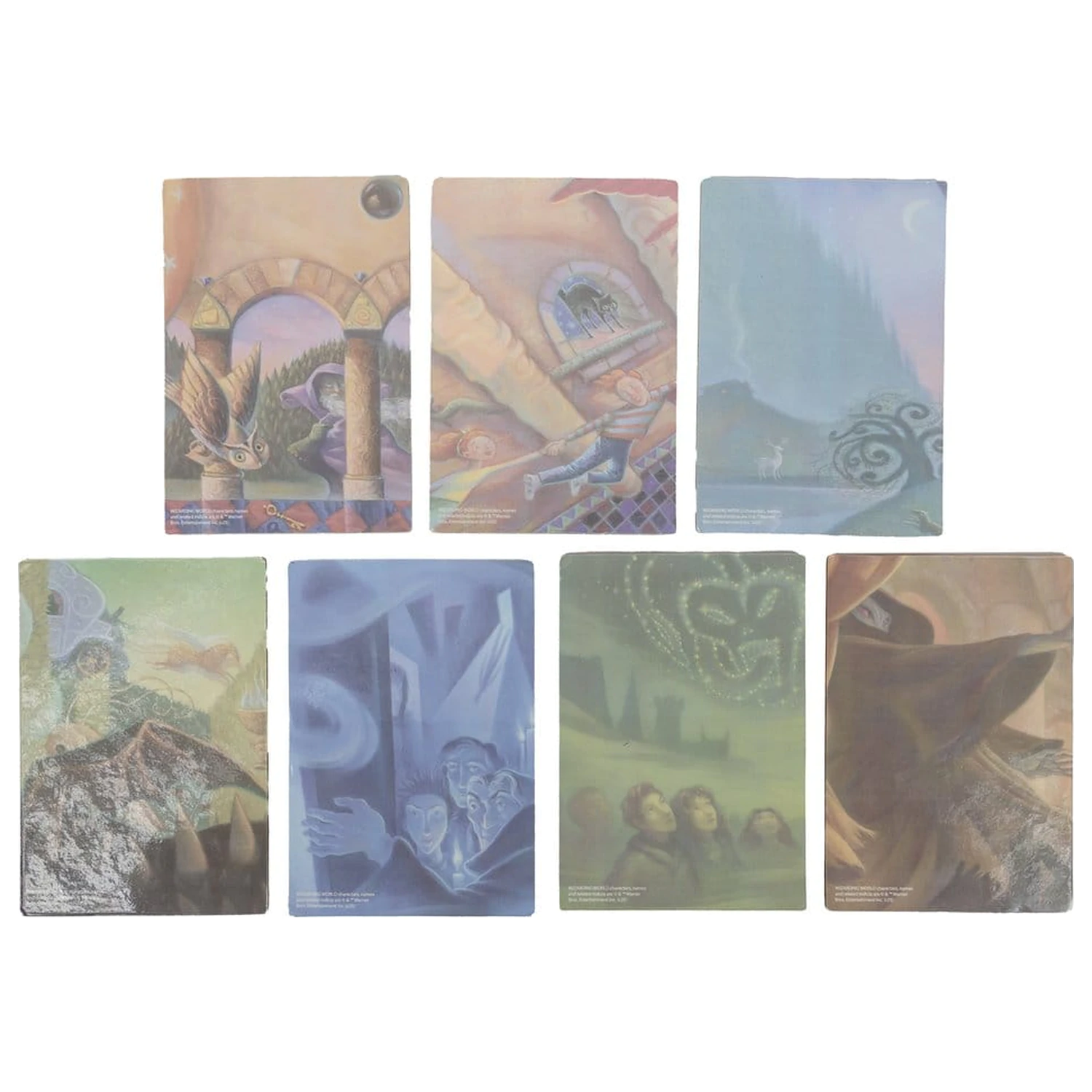 Harry Potter Coasters Book Inspired (zestaw 7 sztuk) zdjęcie produktu