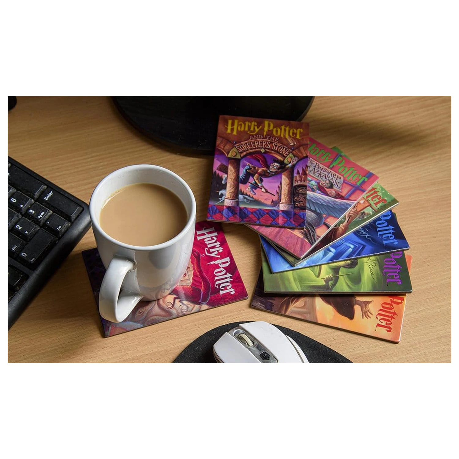 Harry Potter Coasters Book Inspired (zestaw 7 sztuk) zdjęcie produktu