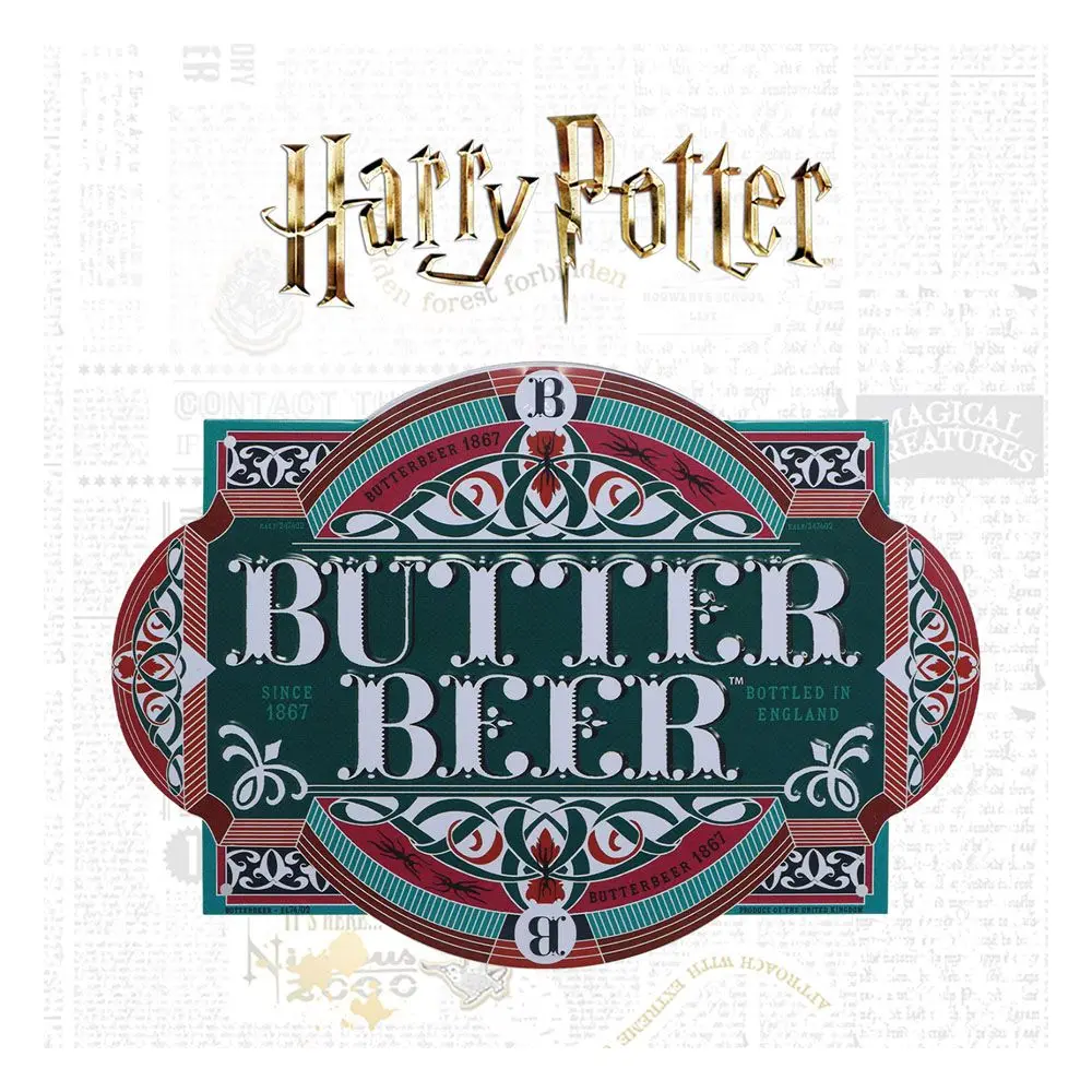 Harry Potter Blaszana Tabliczka Butter Beer zdjęcie produktu