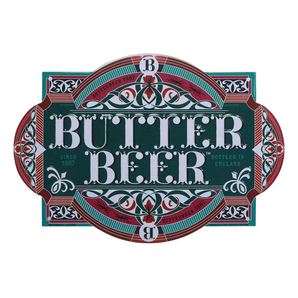 Harry Potter Blaszana Tabliczka Butter Beer zdjęcie produktu