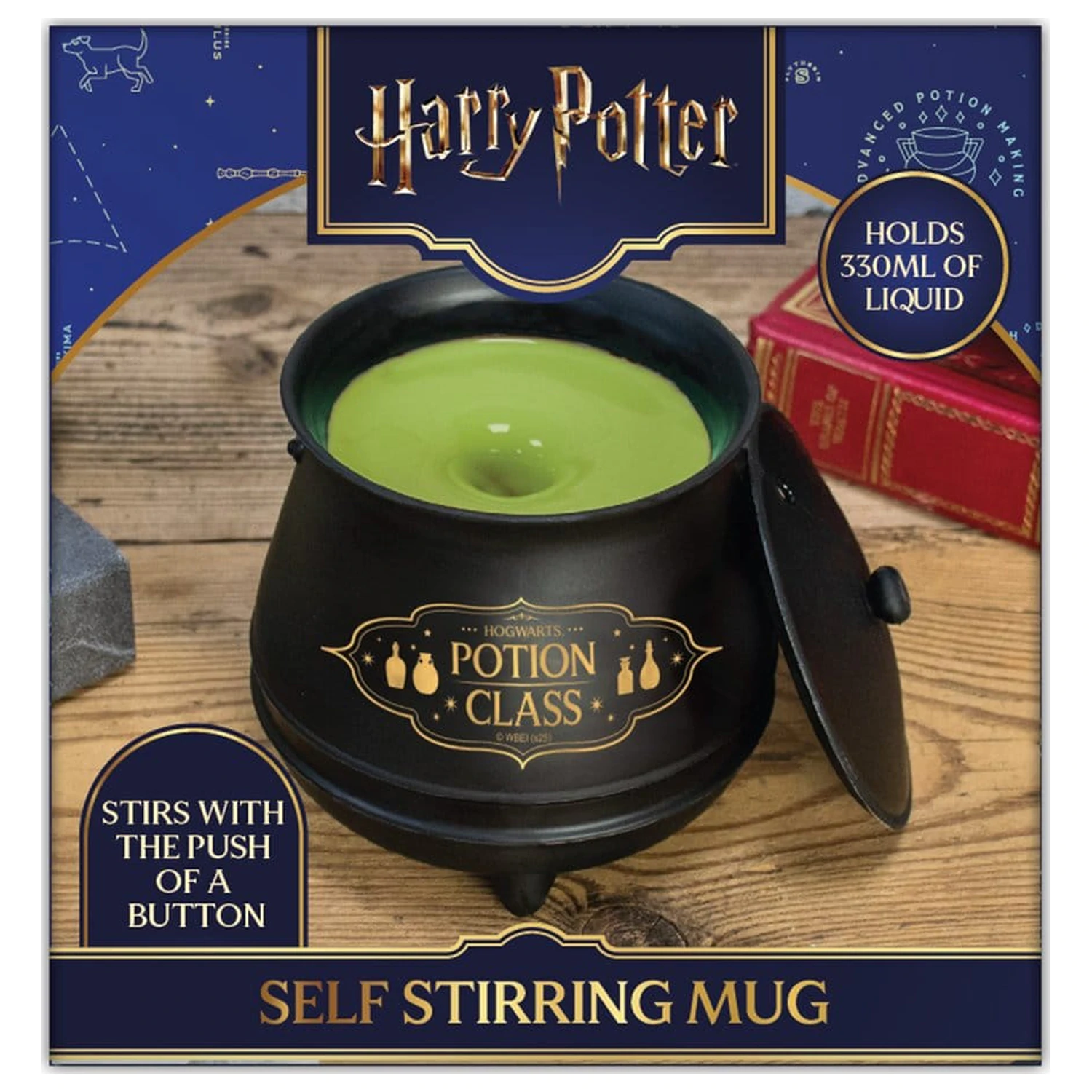 Harry Potter Kubek Samomieszający Kocioł z Pokrywką Magical Locations zdjęcie produktu