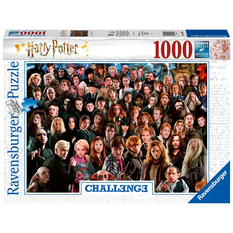 Harry Potter Challenge Puzzle Cast (1000 elementów) zdjęcie produktu