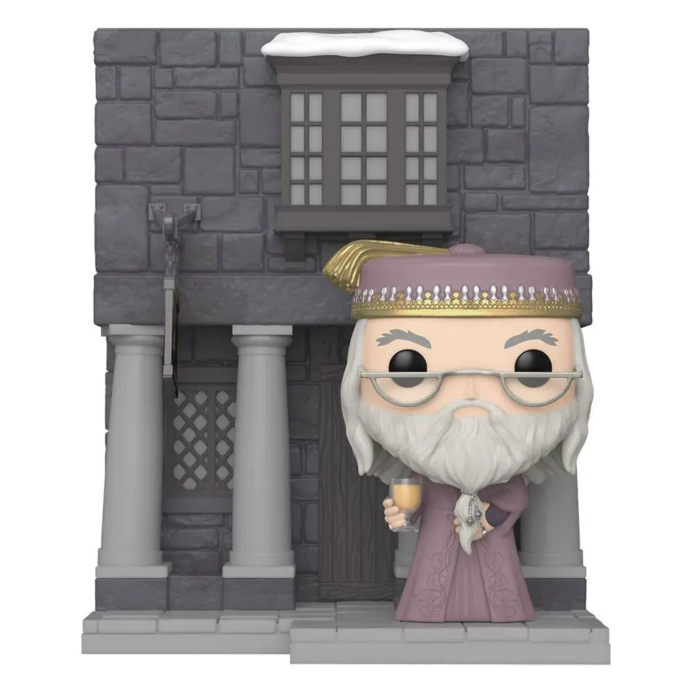 Harry Potter - Komnata Tajemnic Rocznicowa POP! Deluxe Figurka Vinyl Hogsmeade - Hog's Head z Dumbledore'm 9 cm zdjęcie produktu